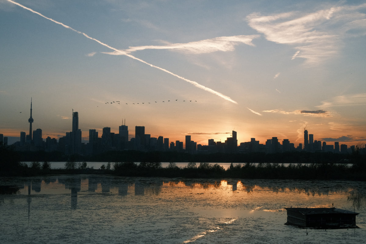 Toronto skyline from Tommy Thompson Park