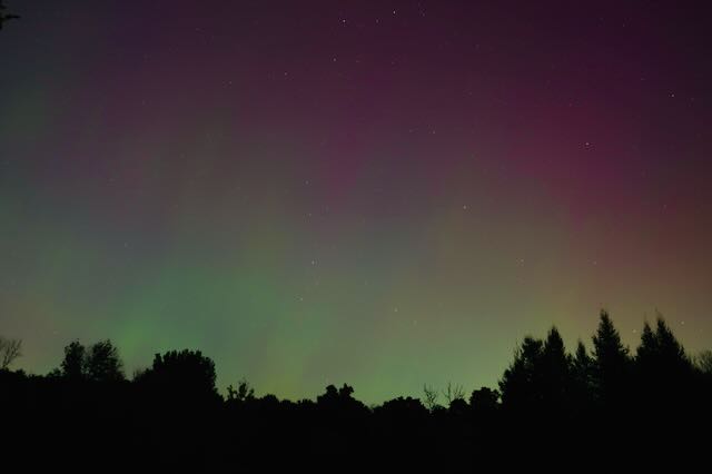 northern lights, guelph, october 2024